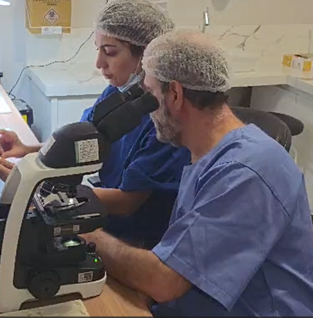 Análise microscópica durante a Cirurgia de Mohs
